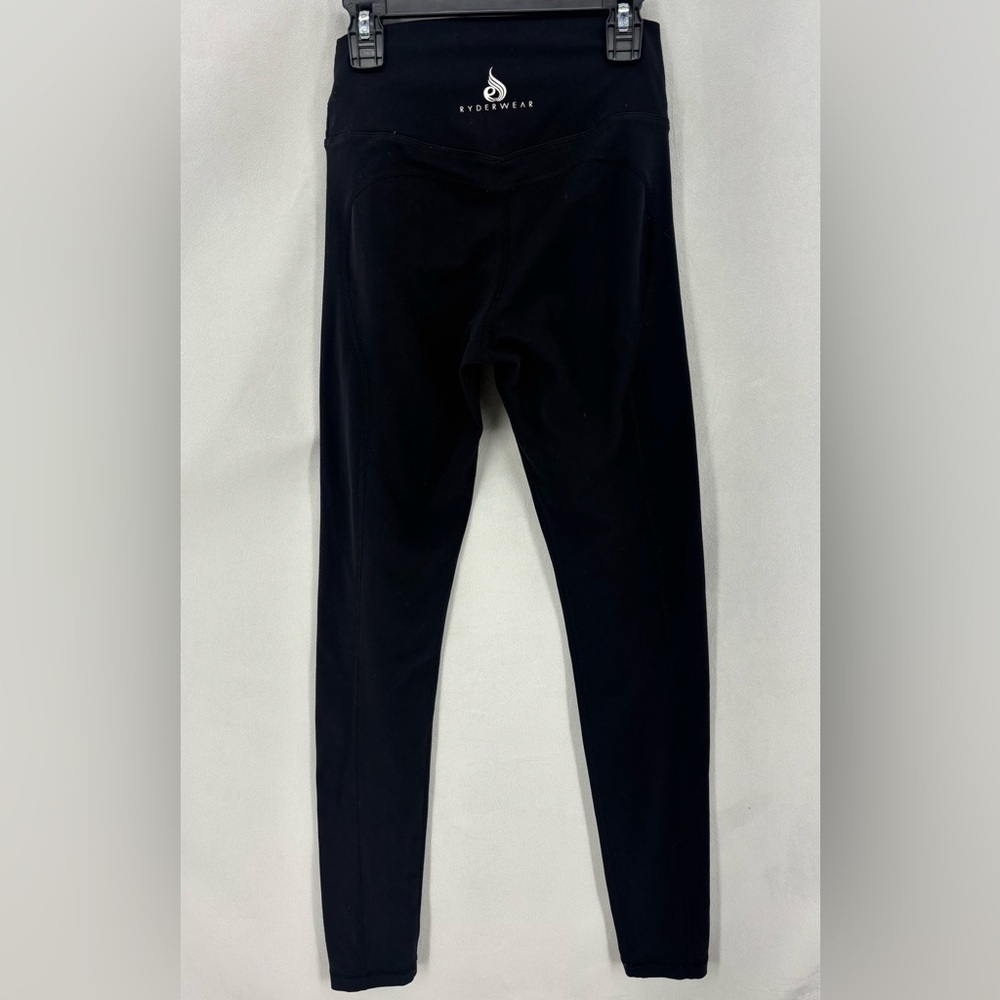 Ryderwear Women’s Black High Rise Leggings Size Small Gym Activewear Pants